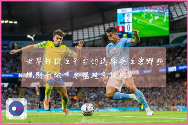 世界杯投注平台的选择要注意哪些规则和细节才能避免踩坑？