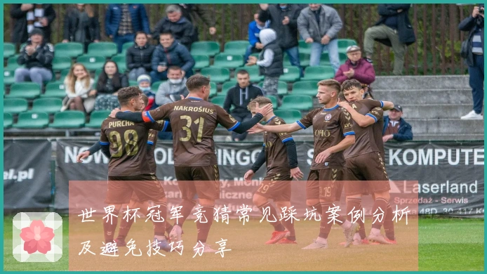 世界杯冠军竞猜常见踩坑案例分析及避免技巧分享