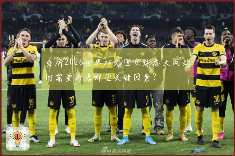 分析2026世界杯外围买球各大网站时需要考虑哪些关键因素?