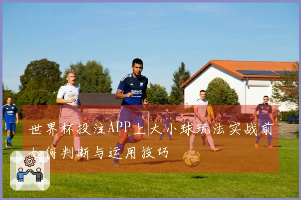 世界杯投注APP上大小球玩法实战前如何判断与运用技巧